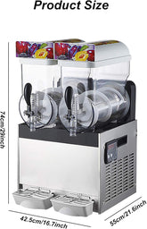 Ice Slush Machine Cooling Beverage Making Machine Frozen Drink Slush Machine